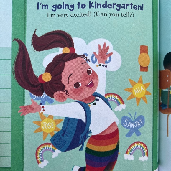 1st Day of Kindergarten lot of 3 books Clifford, Chrysanthemum & Golden Book - Picture 2 of 4